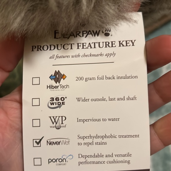 SOLD NWT Bearpaw Women's Helaina Winter Ankle Boot size 10 - Picture 8 of 8